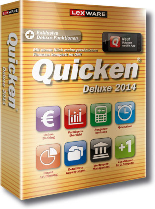 Quicken Deluxe 2014