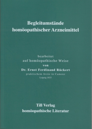 Begleitumstände homöopathischer Arzneimittel