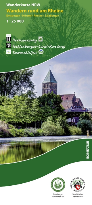 Wanderkarte NRW: Wandern rund um Rheine