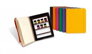 Ipad 3 And 4 Moleskine Brilliant Violet Slim Digital Cover With Notebook