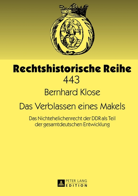 Das Verblassen eines Makels - Bernhard Klose