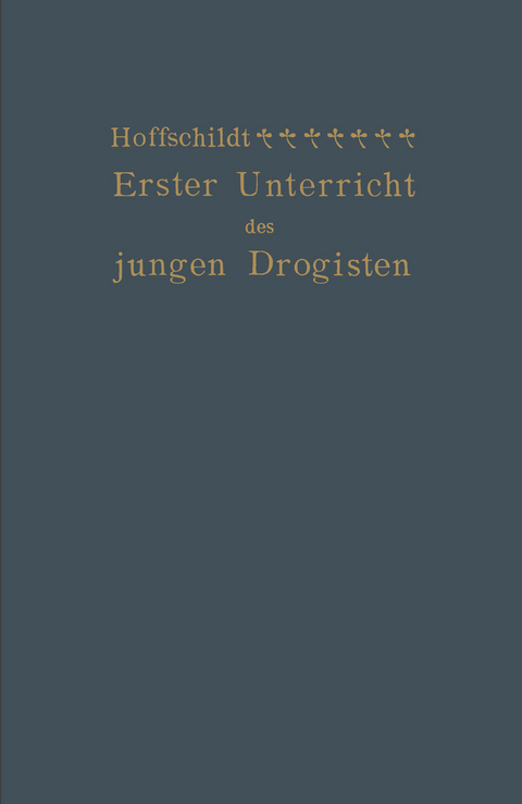 Erster Unterricht des jungen Drogisten - Franz Hoffschildt