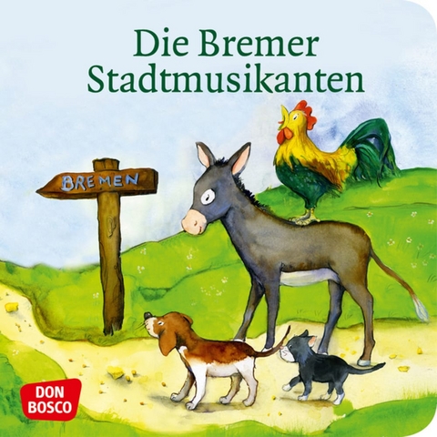 Die Bremer Stadtmusikanten. Mini-Bilderbuch - Br&uuml;der Grimm