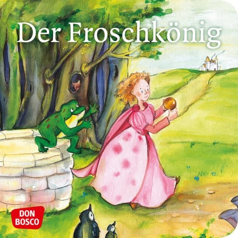 Der Froschk&ouml;nig. Mini-Bilderbuch. - Br&uuml;der Grimm