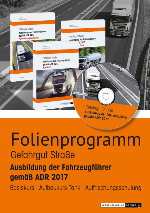Ausbildung der Fahrzeugf&uuml;hrer gem&auml;&szlig; ADR 2017 - Gefahrgut Stra&szlig;e - Powerpoint-/Foliensatz-Pr&auml;sentation - Frank Rex
