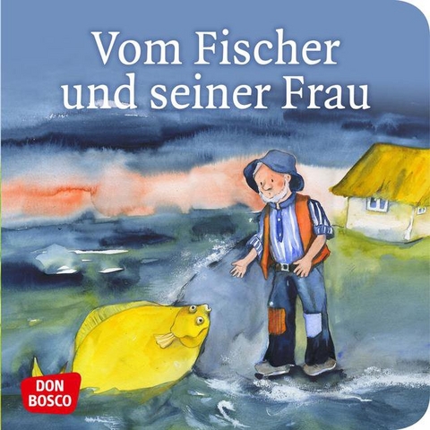 Vom Fischer und seiner Frau. Mini-Bilderbuch. - Br&uuml;der Grimm