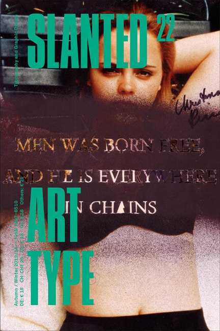 Slanted #22: Art Type - Kunst in der Typografie