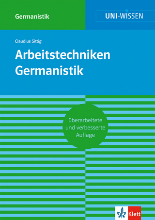 Arbeitstechniken Germanistik