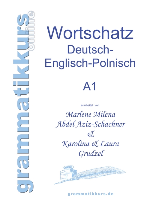 W&ouml;rterbuch Deutsch - Englisch - Polnisch A1 - Marlene Abdel Aziz - Schachner, Karolina Grudzel, Laura Grudzel