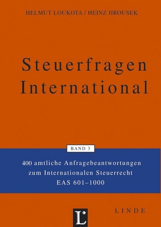 Steuerfragen International Band 3