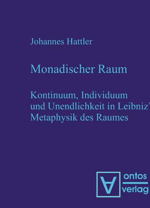 Monadischer Raum - Johannes Hattler