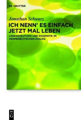 Ich nenn' es einfach jetzt mal Leben