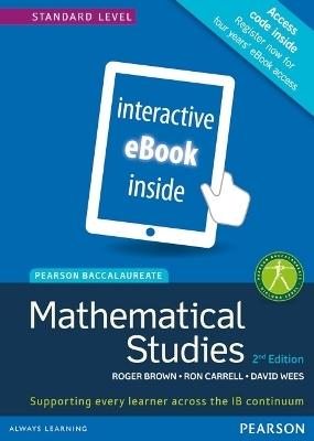Pearson Baccalaureate Mathematical Studies 2nd edition ebook only edition for the IB Diploma