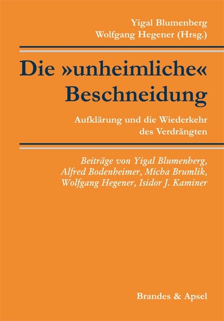 Die 'unheimliche' Beschneidung - 