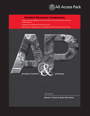 Study Resource Companion to Accompany Principles of Anatomy and Physiology, 13r.ed All Access Pack - Gerard J. Tortora