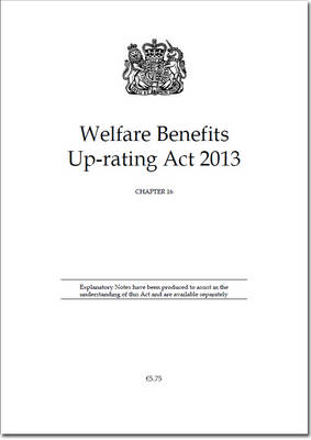 Welfare Benefits Up-rating Act 2013
