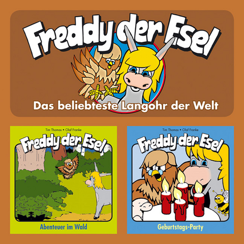 DCD Freddy der Esel - Folge 3 & 4. Folge.3 & 4, Audio-CD - Tim Thomas, Olaf Franke