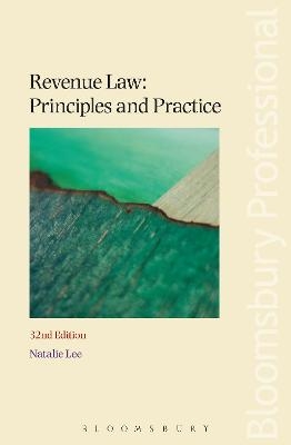 Revenue Law: Principles and Practice - Natalie Lee