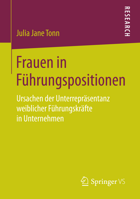 Frauen in F&uuml;hrungspositionen - Julia Jane Tonn