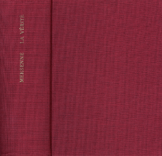 La vérité des sciences