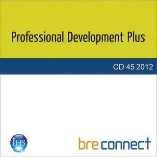 BRE Professional Development Plus Cd45/2012