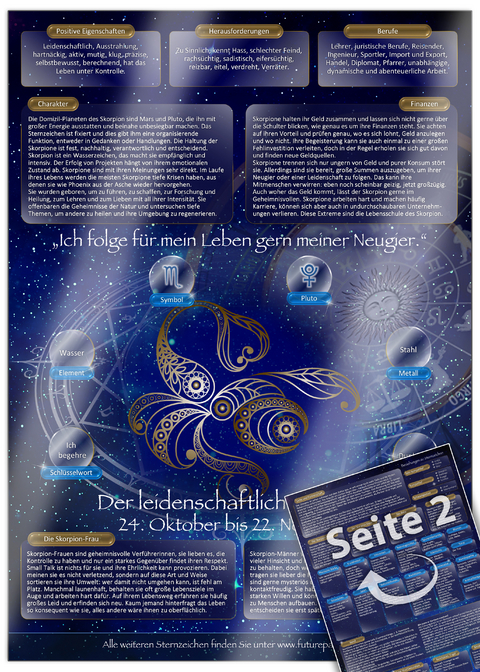 Sternzeichen Geschenk [Skorpion] - Yella Cremer, Samuel Cremer