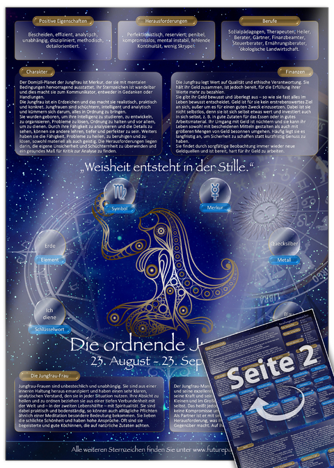 Sternzeichen Geschenk [Jungfrau] - Yella Cremer, Samuel Cremer