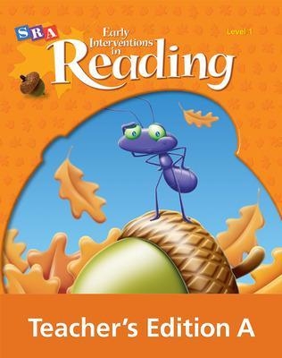 Early Interventions in Reading Level 1, Teacher's Edition Book A -  MCGRAW HILL