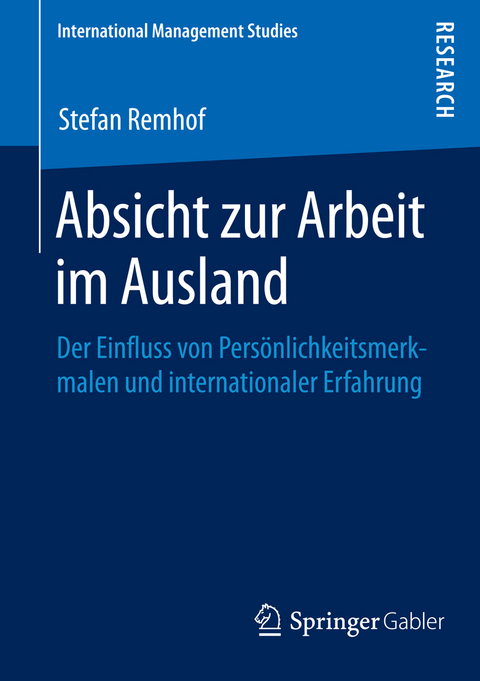 Absicht zur Arbeit im Ausland - Stefan Remhof
