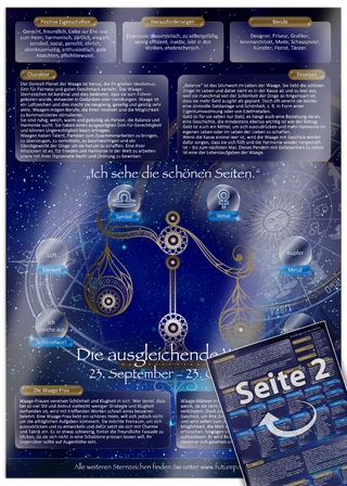 Sternzeichen Geschenk [Waage]