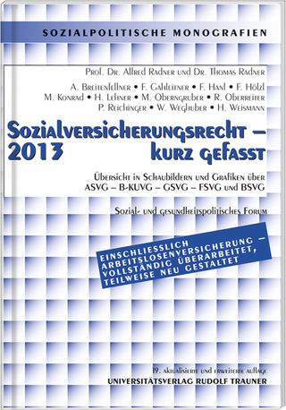 Sozialversicherungsrecht 2013 - kurz gefasst