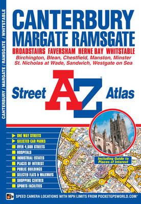 Canterbury, Margate & Ramsgate Street Atlas -  Geographers' A-Z Map Company