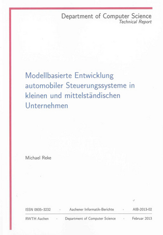 Modellbasierte Entwicklung automobiler Steuerungssysteme in kleinen und mittelständischen Unternehmen