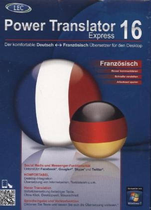 Power Translator 16 Express Deutsch-Französisch,1 CD-ROM