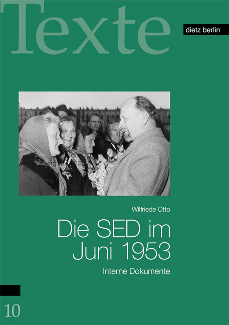 Die SED im Juni 1953 - 