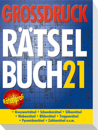 Großdruck Rätselbuch 21