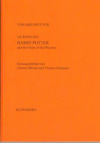 Vokabelhilfe für Harry Potter and the Order of the Phoenix
