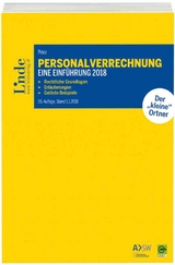 Personalverrechnung: eine Einf&uuml;hrung 2018 - Irina Prinz