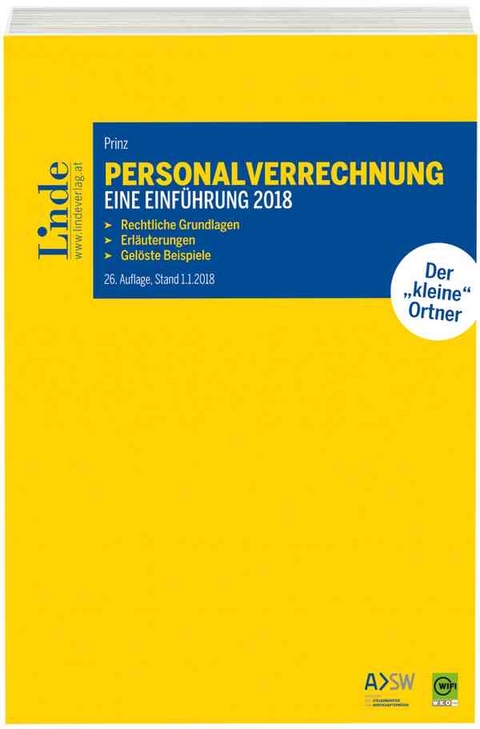 Personalverrechnung: eine Einf&uuml;hrung 2018 - Irina Prinz
