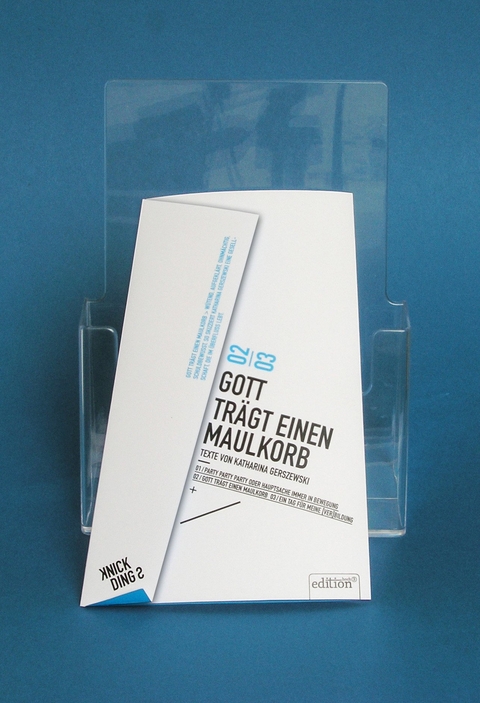 Gott tr&auml;gt einen Maulkorb - Katharina Gerszewski