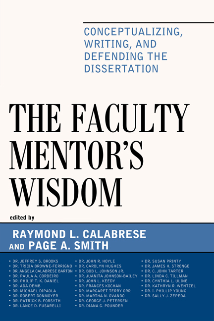 Faculty Mentor's Wisdom - 