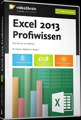 Excel 2013 Profiwissen