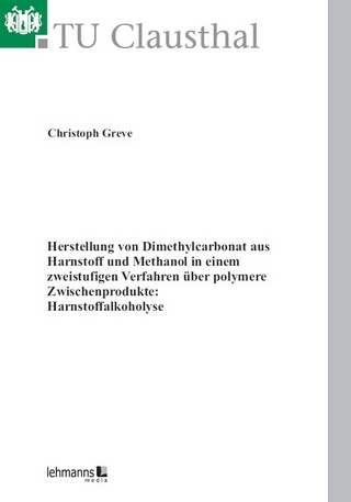 Herstellung von Dimethylcarbonat aus Harnstoff und Methanol in einem zweistufigen Verfahren über polymere Zwischenprodukte: Harnstoffalkoholyse
