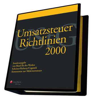 Umsatzsteuer-Richtlinien 2000. Loseblattwerk / Umsatzsteuer-Richtlinien 2000