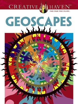 Creative Haven Geoscapes Coloring Book - David Hop