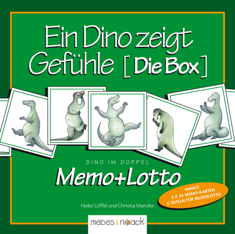 Ein Dino zeigt Gef&uuml;hle - Die Box - Heike L&ouml;ffel, Christa Manske