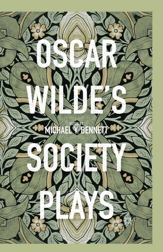 Oscar Wilde's Society Plays