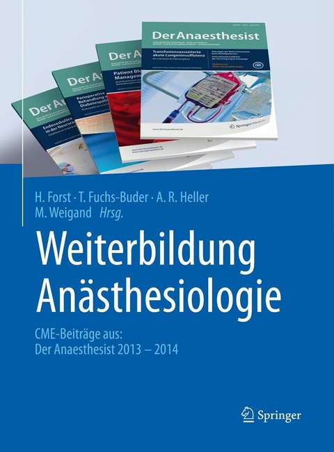 Weiterbildung An&auml;sthesiologie - 