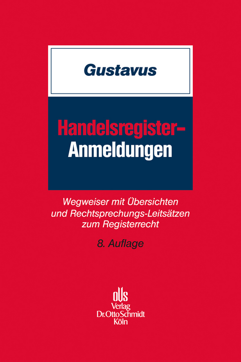 Handelsregister-Anmeldungen - Eckhart Gustavus, Walter B&ouml;hringer, Robin Melchior