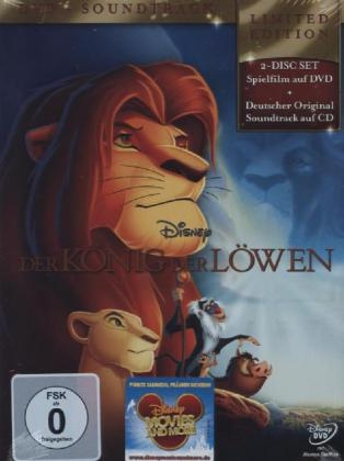Der K&ouml;nig der L&ouml;wen, 2 DVDs + Soundtrack-CD (Limited Edition)